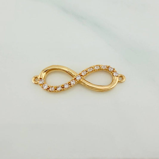 Herraje Infinito 1.55gr / 1 in / Oro Amarillo 18K &