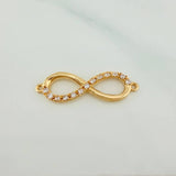 Herraje Infinito 1.55gr / 1 in / Oro Amarillo 18K &