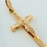 Dije Cruz Cristo 1.35gr / 1 in / Oro Amarillo 18K &