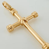 Dije Cruz Penitencia 1.8gr / 1 1/4 in / Oro Amarillo 18K &