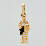 Dije San Judas Tadeo 1.1gr / 1 in / Tres Oros 18K &