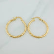 Candongas Iris 1.85gr / 1 1/4 in / Oro Amarillo 18K &
