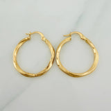 Candongas Mai 1.65gr / 1 in / Oro Amarillo 18K &