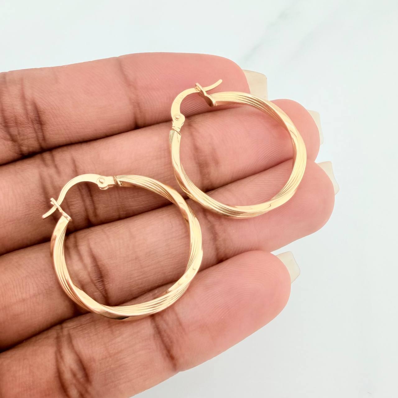 Candongas Mai 1.65gr / 1 in / Oro Amarillo 18K &