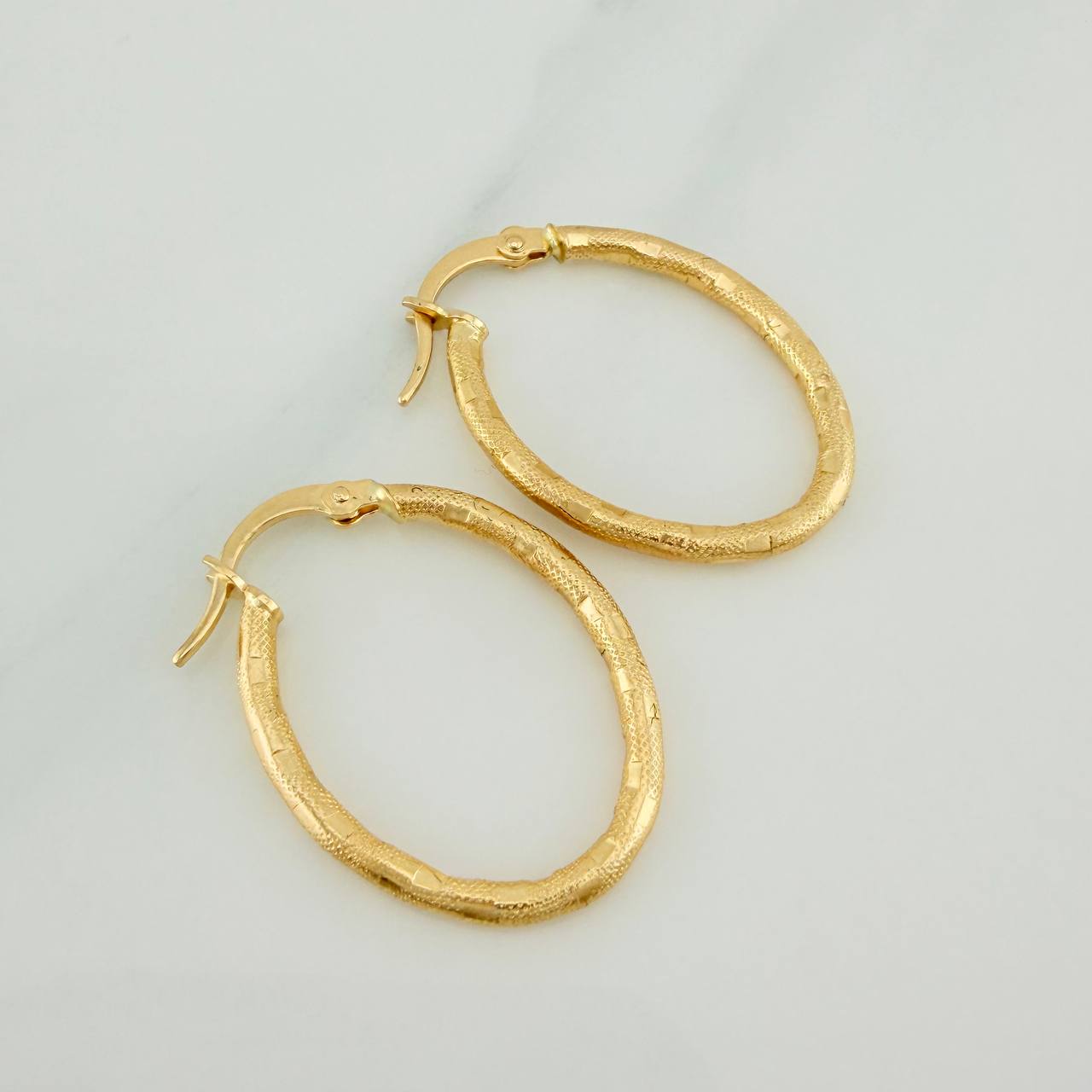 Candongas Sandra 1.55gr / 1 in / Oro Amarillo 18K &