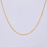 Cadena China 1.8gr / 16 3/4 in / 1.3mm Oro Amarillo +1 18K *