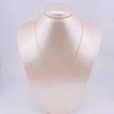 Cadena China 1.8gr / 16 3/4 in / 1.3mm Oro Amarillo +1 18K *