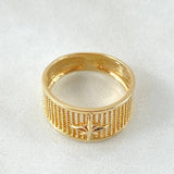Cardinal Star Ring 3.3gr / Size 6 / 18K Yellow Gold ©