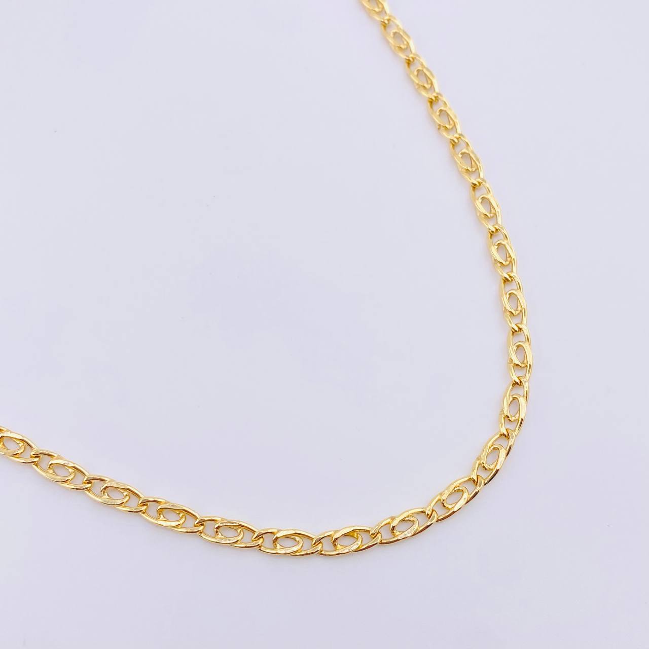 Cadena Lumachina 7.85gr / 23 1/2 in / 3mm Oro Amarillo +3 18K