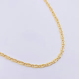 Cadena Lumachina 7.8gr / 23 1/2 in / 3mm Oro Amarillo +3 18K