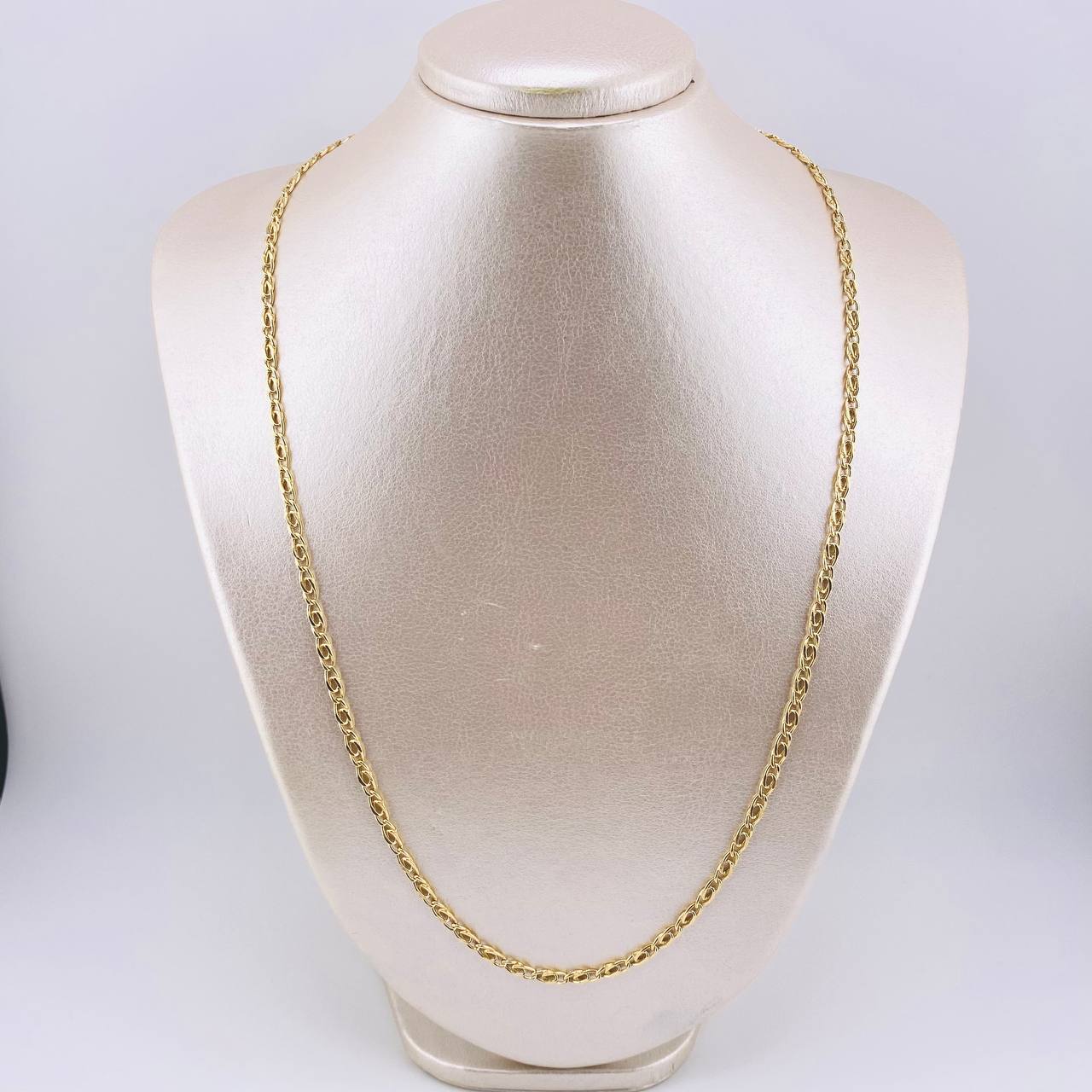 Cadena Lumachina 7.85gr / 23 1/2 in / 3mm Oro Amarillo +3 18K