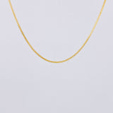 Cadena Franco 1.65gr / 17 3/4 in / 0.7mm Oro Amarillo +3 18K