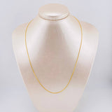 Cadena Franco 1.7gr / 19 3/4 in / 1.2mm Oro Amarillo +3 18K *