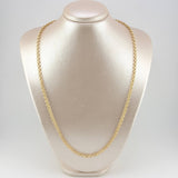 Roll On Chain 13gr / 23 1/2 in / 4.3mm 18K Yellow Gold +3
