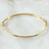 Bracelet Smooth Hoop 5.05gr / 7.5in / 3mm 18K Gold +4*