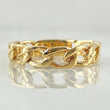 Cuban Ring 2.45gr / Size 5 3/4 / 18K Gold