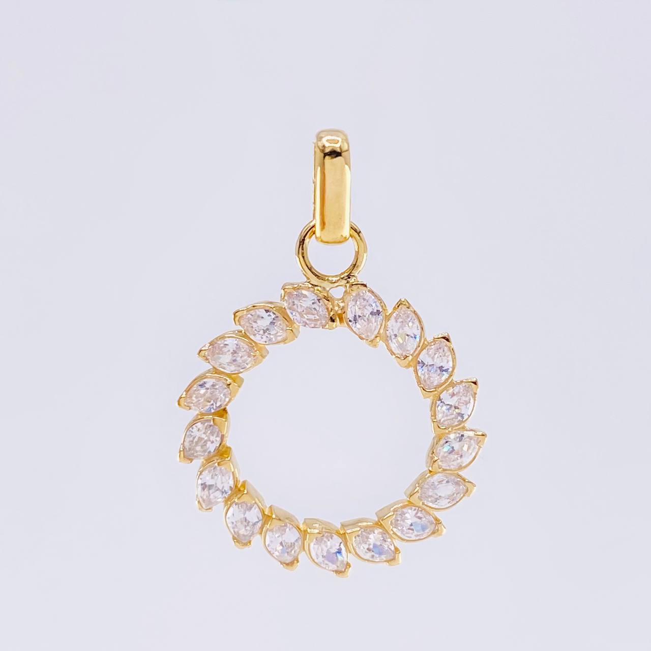 Dragon Tail Pendant 1.85 g / 1 in 18K Yellow Gold