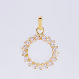 Dragon Tail Pendant 1.85 g / 1 in 18K Yellow Gold