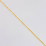Set Cadena Veneciana + Dije Guadalupe / 1.6g / 20 in Oro Amarillo 18K