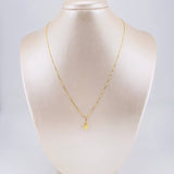 Set Cadena Veneciana + Dije Guadalupe / 1.5g / 18 in Oro Amarillo 18K