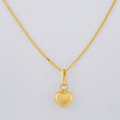 Venetian Chain Set + Heart Pendant / 1.25g / 16 in 18K Yellow Gold