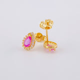 Topos Gota Tupida 1.15g / in / 8.25mm Oro Amarillo 18K