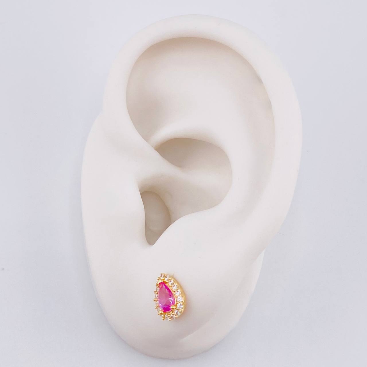 Topos Gota Tupida 1.15g / in / 8.25mm Oro Amarillo 18K