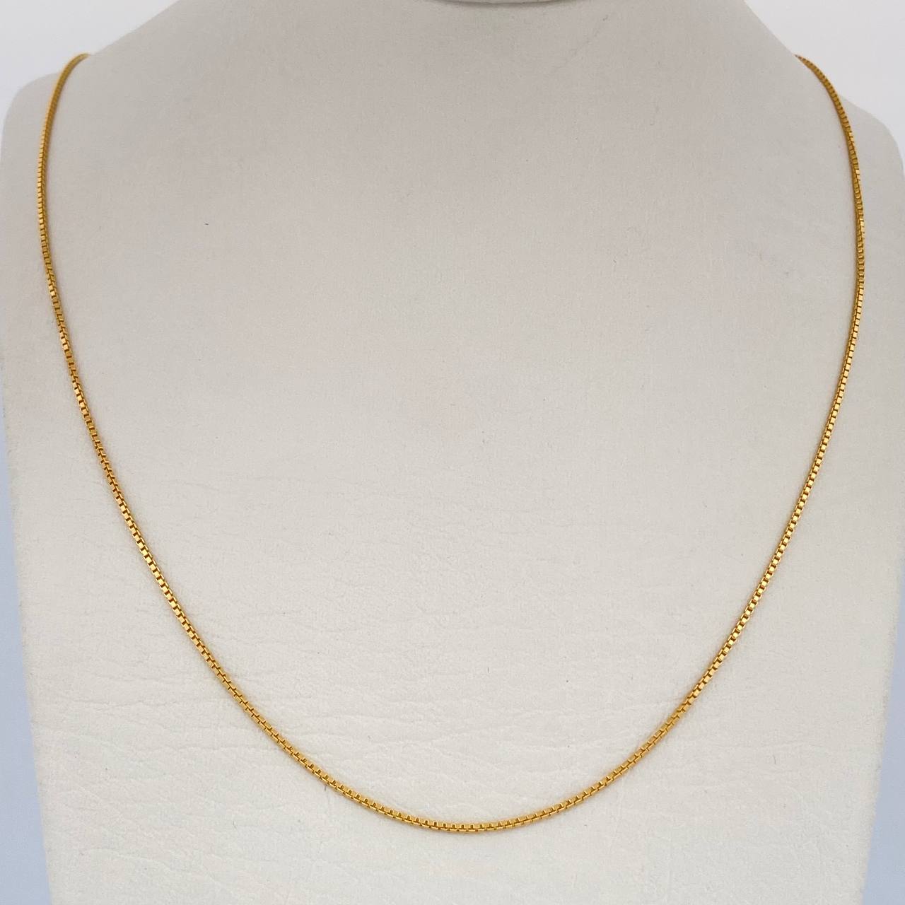 Cadena Veneciana 2.5gr /  / 42.8cm / Oro Amarillo +3 18K $