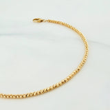 Pulso Modulable Militar 3.8 g / 7 in - 7 3/4 in / 3 mm Oro Amarillo 18K