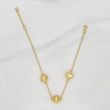 Modular Bracelet Classic Link Clover 3.55 g / 6 3/4 in - 7 1/2 in / 1.2 mm 18K Yellow Gold