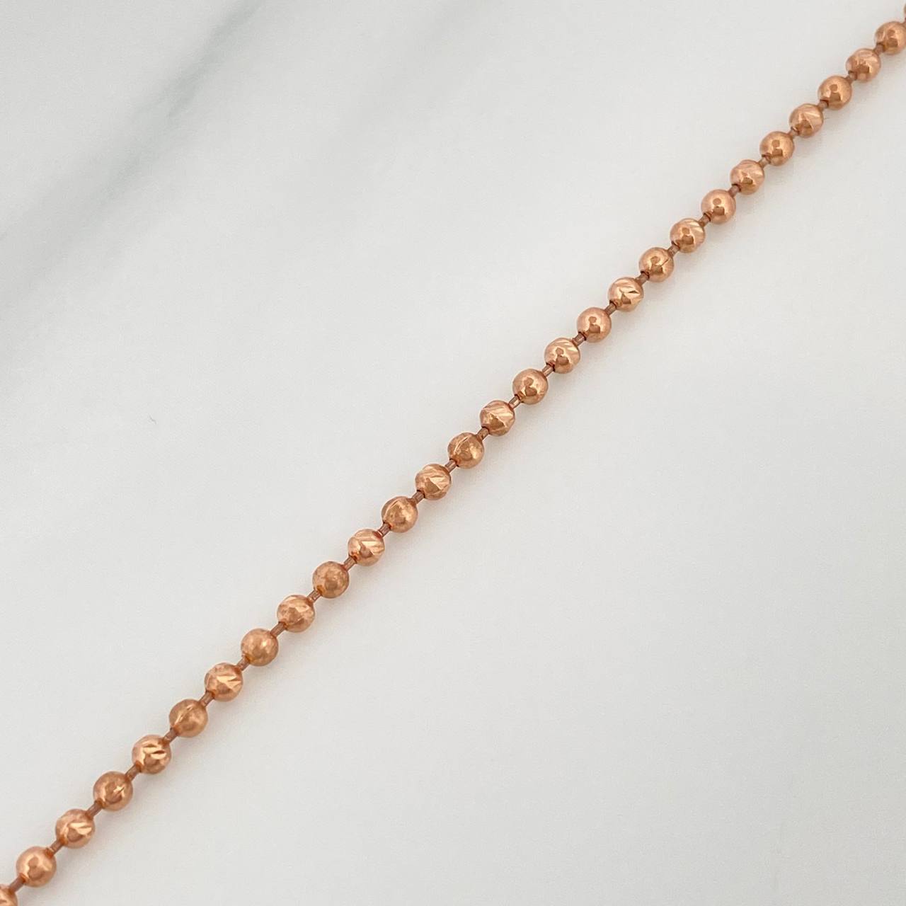 Pulso Militar 2.55 g / 7 1/4 in / 1.7 mm Oro Rosa 18K