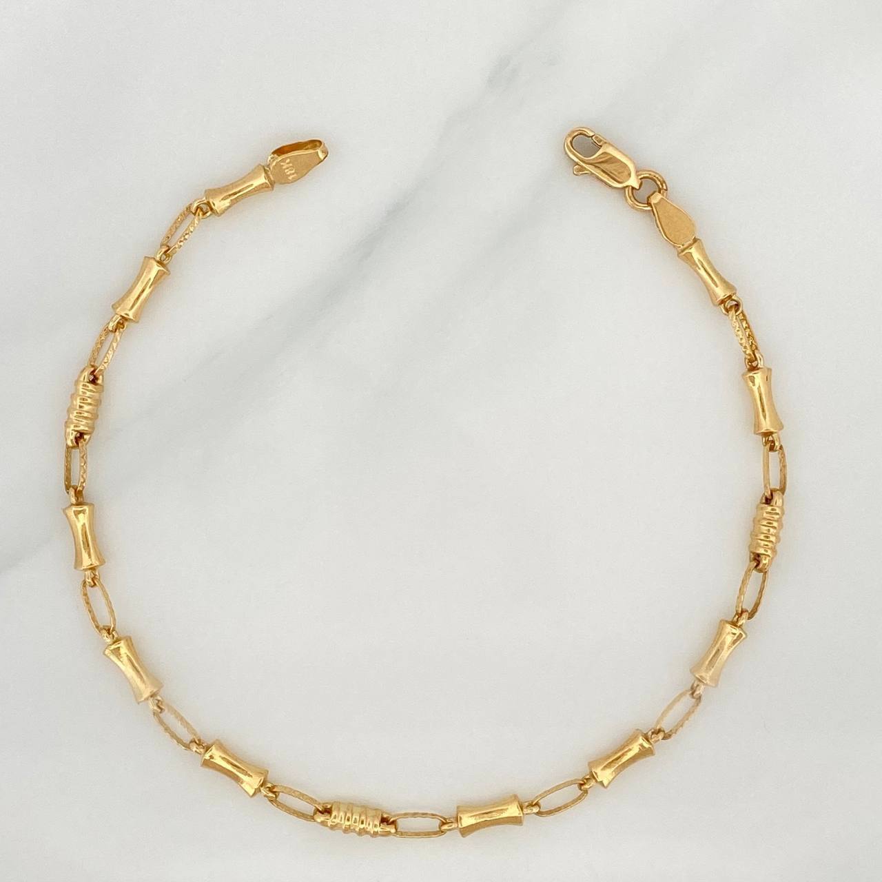 Pulso Rustico Reloj De Arena 3.8 g / 8 1/4 in / 3.5 mm Oro Amarillo 18K