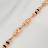 Rustic Bracelet Grain 5.1 g / 8 1/2 in / 4.7 mm 18K Rose Gold