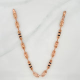 Rustic Bracelet Grain 5.1 g / 8 1/2 in / 4.7 mm 18K Rose Gold