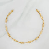 Bracelet Rustic Dubai 4 g / 8 3/4 in / 4 mm Yellow Gold 18K