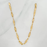 Bracelet Rustic Dubai 4 g / 8 3/4 in / 4 mm Yellow Gold 18K