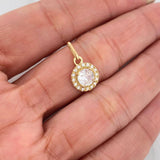 Dije Halo 1.8 g / 3/4 in Oro Amarillo 18K
