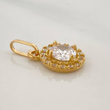 Dije Halo 1.7 g / 3/4 in Oro Amarillo 18K