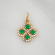 Clover Pendant 1.6 g / 3/4 in 18K Yellow Gold