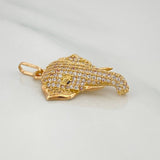 Dije Elefante 3 g / 1 1/4 in Oro Amarillo 18K