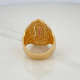 Anillo Virgen Guadalupe 10.75 g / T9 Oro Amarillo 18K