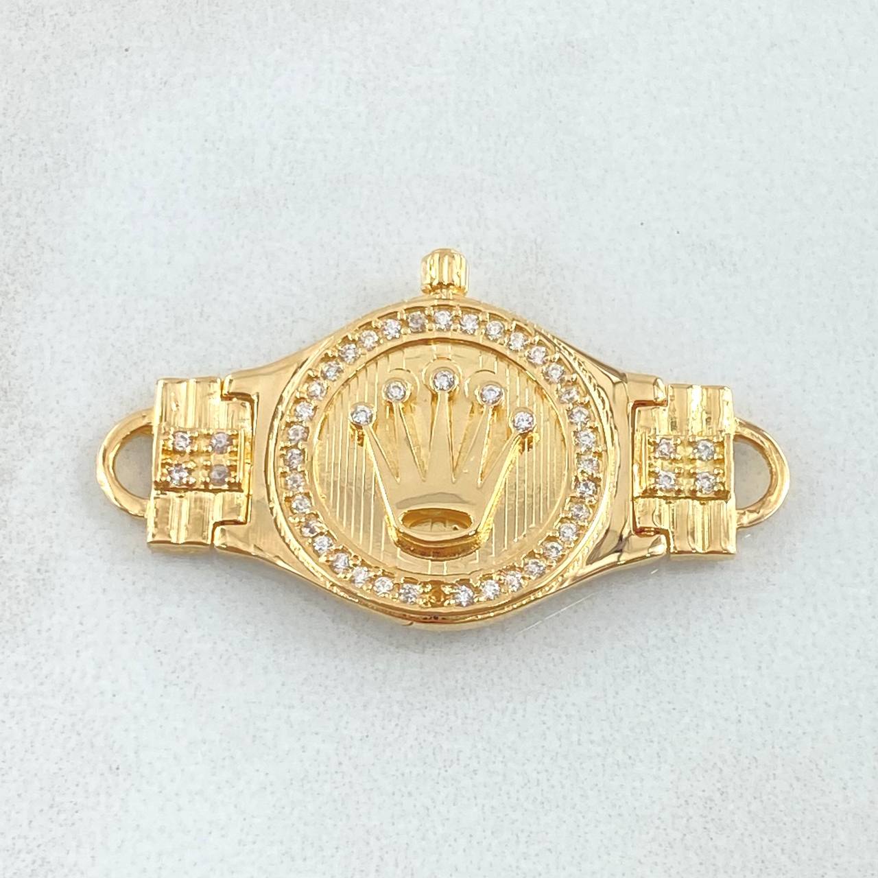 Charm Crown Strap 5.35gr / 3.5cm / 18K Yellow Gold ©