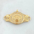 Charm Crown Strap 5.35gr / 3.5cm / 18K Yellow Gold ©