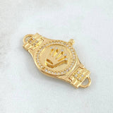 Charm Crown Strap 5.35gr / 3.5cm / 18K Yellow Gold ©