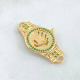 Herraje Correa Corona 5.25gr / 3.5cm / Oro Amarillo 18K ©