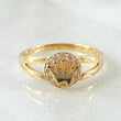 Crown Ring 2.5gr / Size 7 / 18K Yellow Gold ©