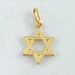 Pendant Star of David 1gr / 2.5cm / 18K Yellow Gold