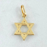 Pendant Star of David 1gr / 2.5cm / 18K Yellow Gold