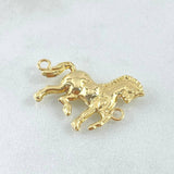 Charm Horse 1.55gr / 1 in / Yellow Gold 18K ©