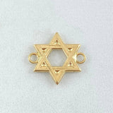 Charm Star of David 0.9gr / 1.6cm / 18K Yellow Gold